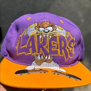 New custom Lakers Taz hat